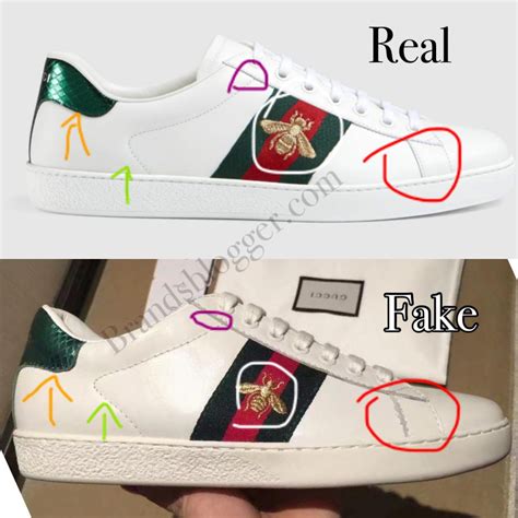 scarpe gucci real vs fake|gucci legit check.